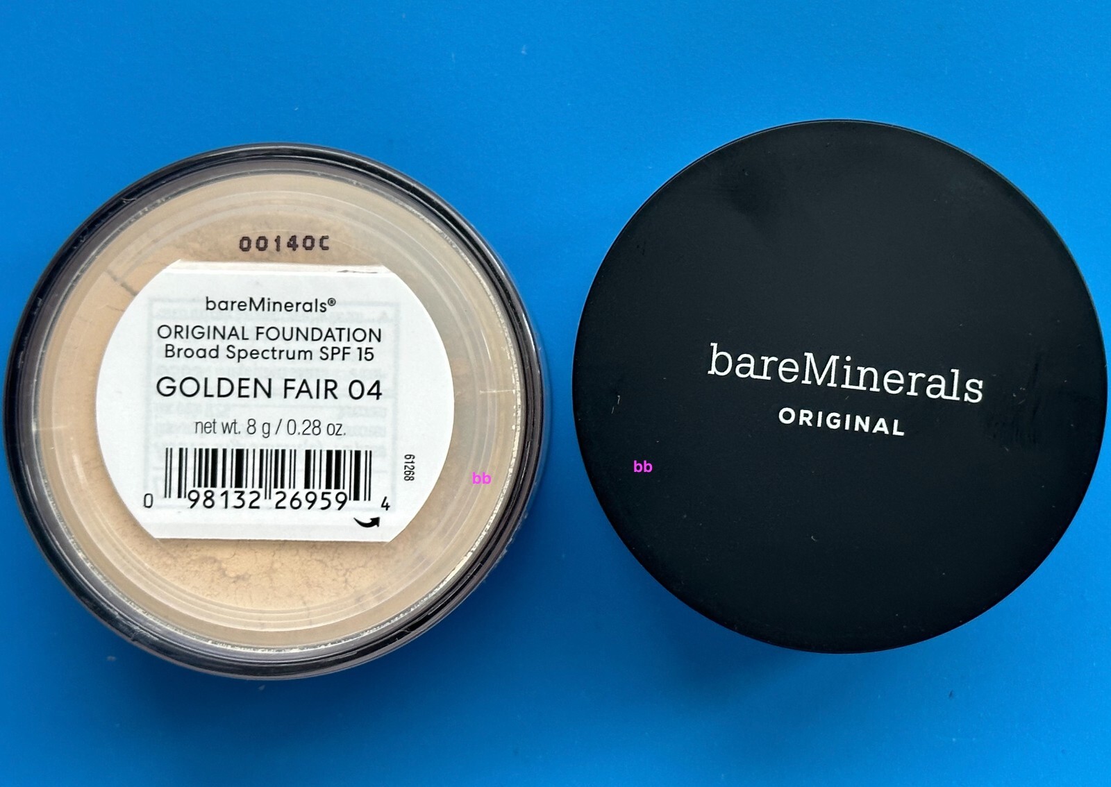 bareMinerals ORIGINAL Loose Powder Foundation SPF 15   0.28 oz Golden Fair 04