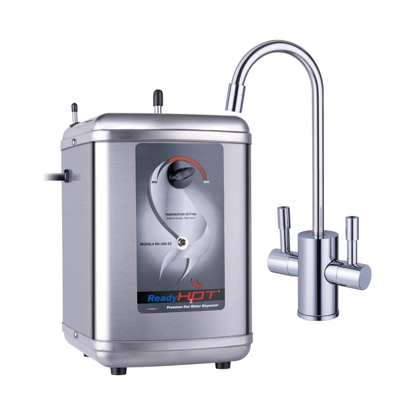 Ready Hot 41-RH-200-F560-CH Instant Hot Water Dispenser System, 2.5 Quarts, M...