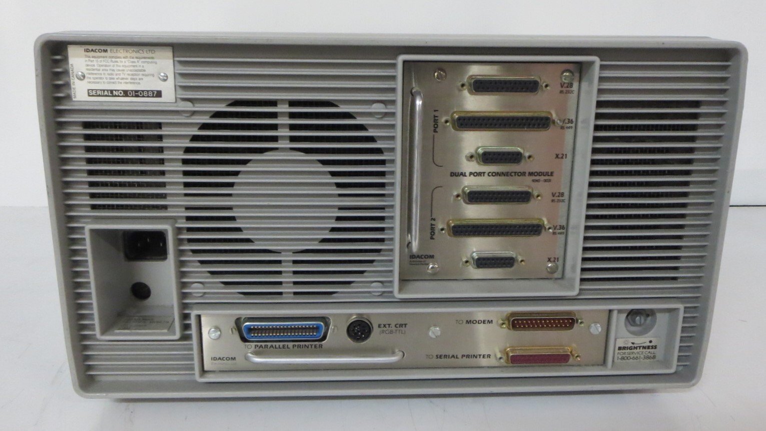IDACOM MPT368.2 MULTIPORT NETWORK ANALYZER