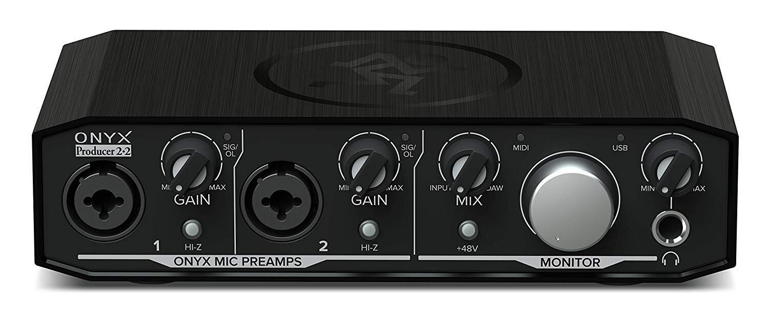 Mackie Audio Interface, Onyx Producer 2X2 USB Audio Interface with MIDI