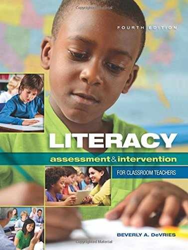 Literacy Assessment and - Paperback, by DeVries Beverly - Very Good o