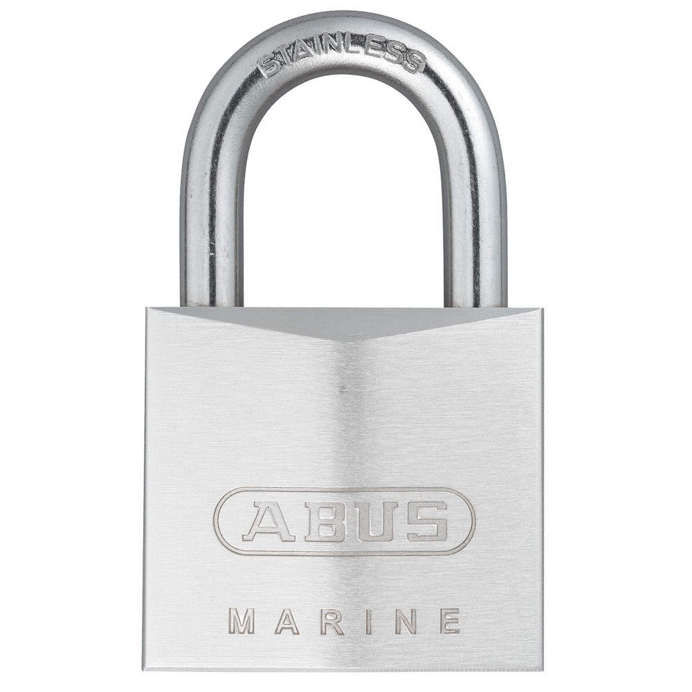 ABUS 75IB/40 KA Keyed Padlock, 49/64 in,Rectangle,Silver 5JKV2