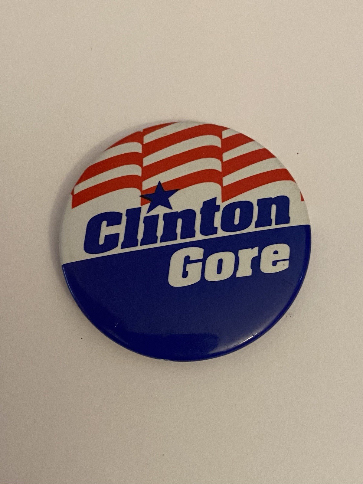 Clinton Gore Pin Back Button P157
