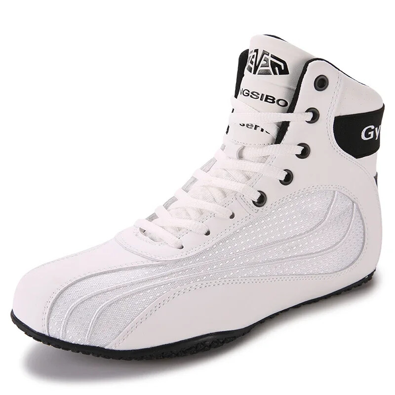 Professional Men's Boxing Sport Shoes Unisex Gym Training Wrestling Sneakers