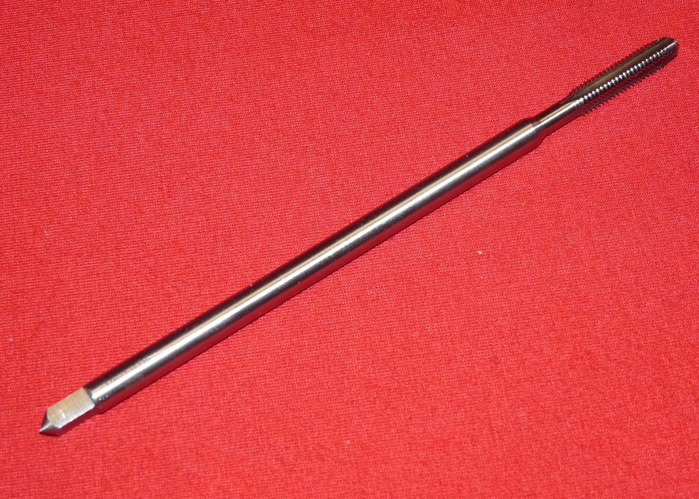 M6 x 1.0 D5 6" OAL HS Metric Pulley Plug Hand Tap RH A1 186-06100 6MM 4FLute