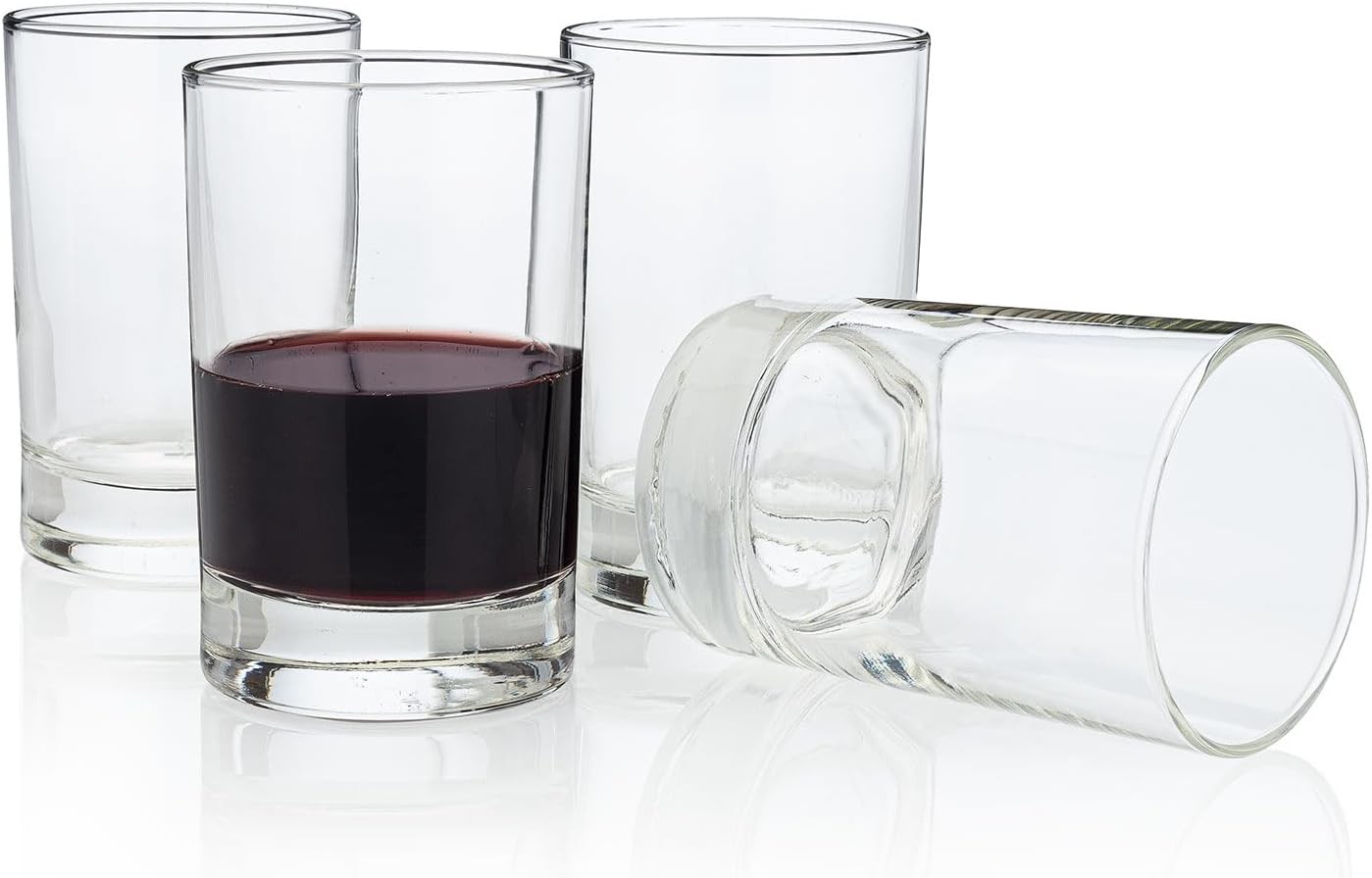Bàcaro di Veneto Rustic Italian Wine Glass – Traditional Small Stemless Style,