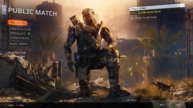 Ps4/5 Black ops 3 Level 1000
