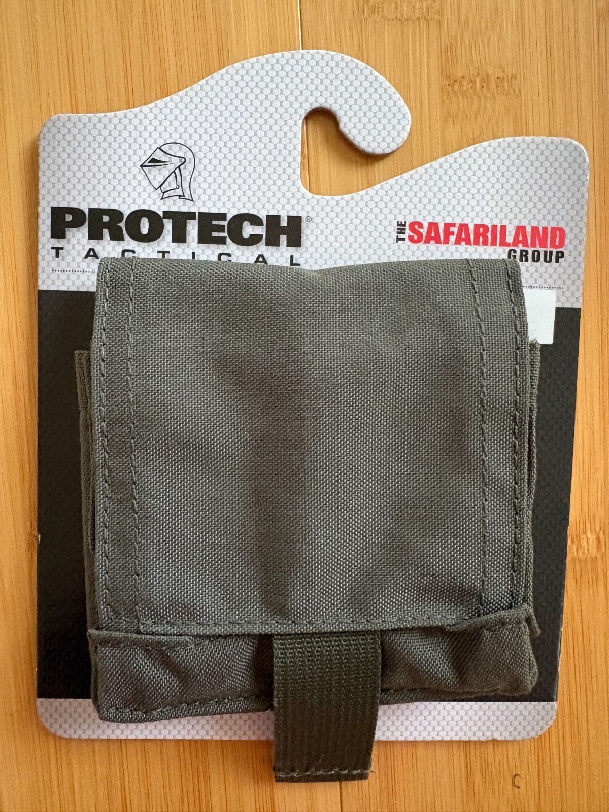 PROTECH THE SAFARILAND GROUP LT17A Utility Pouch Dual Handcuff OD Green