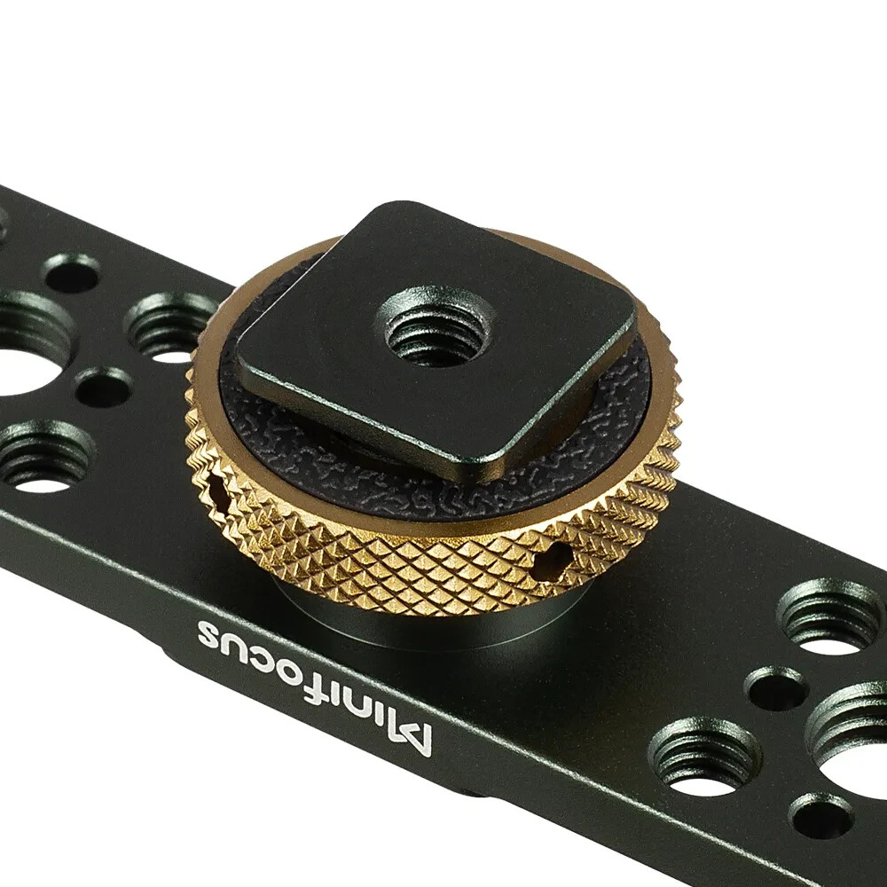 Triple Cold Shoe Bracket Mount Holder for Nikon Canon Sony DSLR SLR Camera