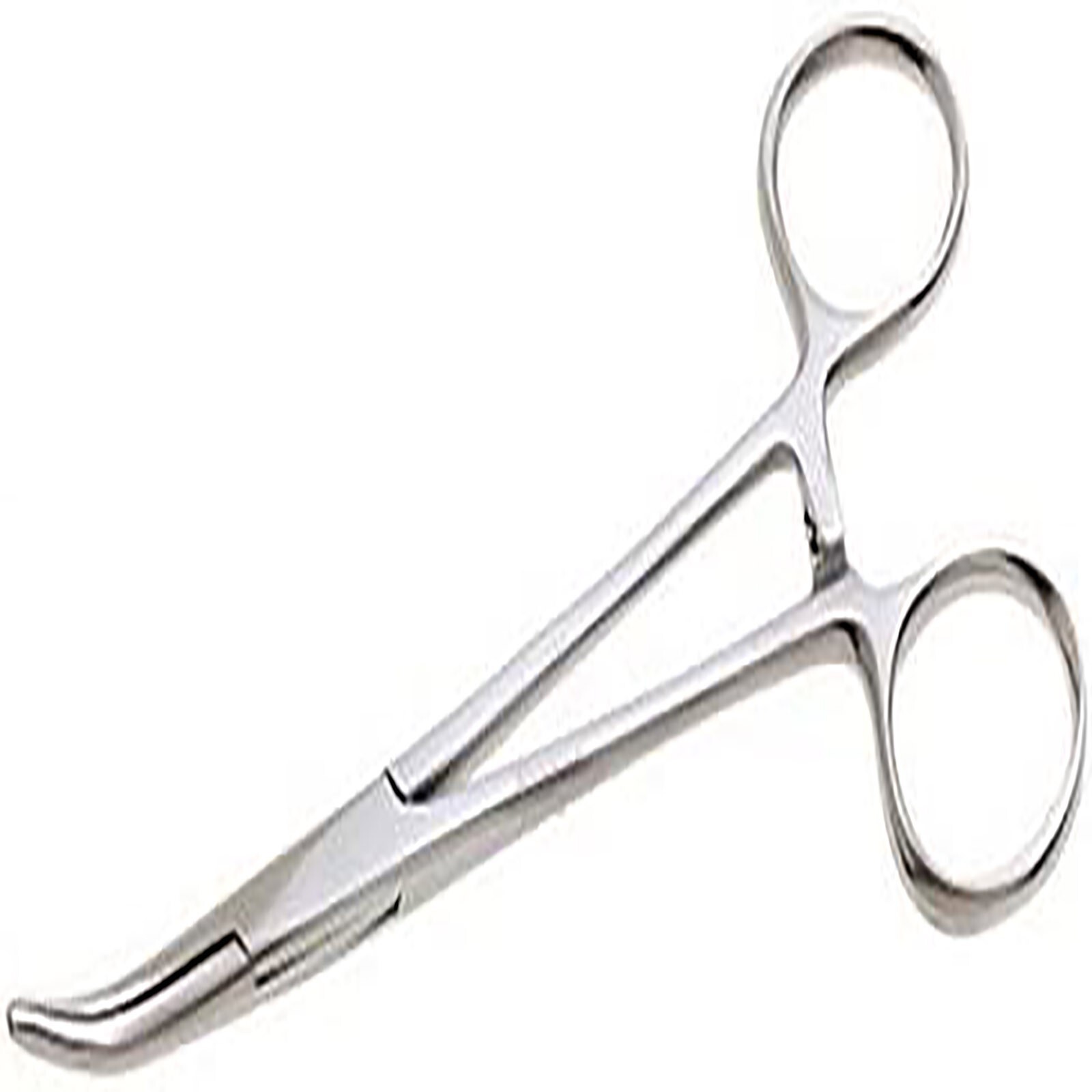 New Set/Lot of 6 Pairs 5" Curved Hemostat Forceps Locking Clamps Stainless Steel