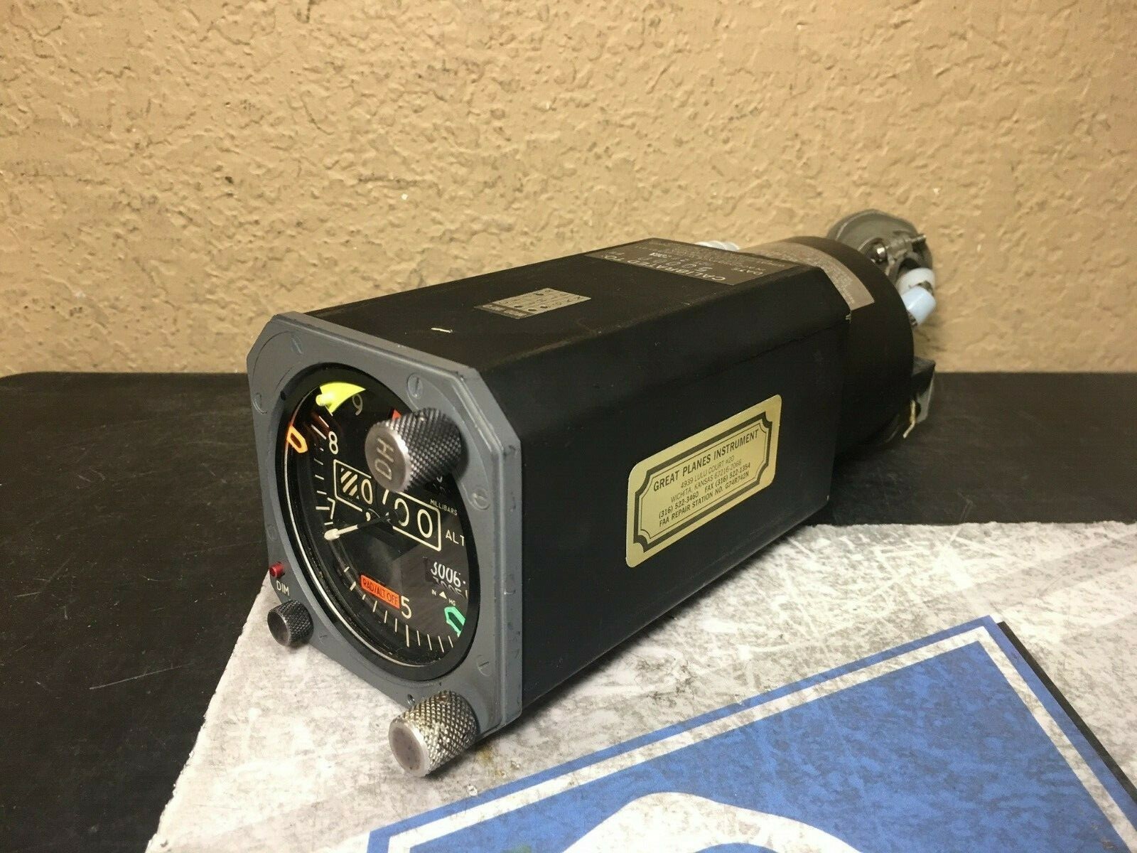 Encoding Altimeter 521-29007-203 Removed Working