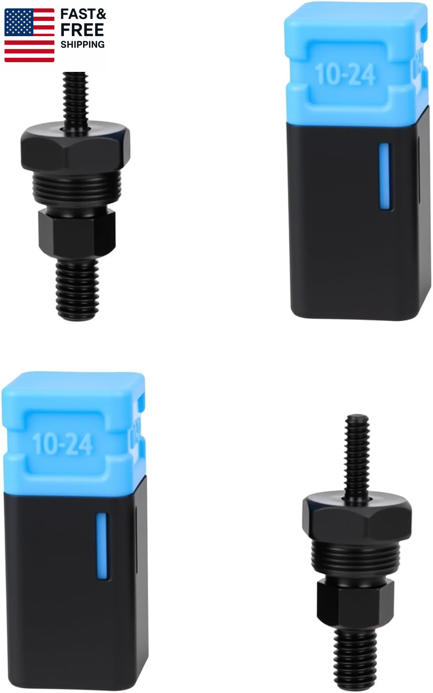 2PCS Replacement Mandrel for Rivet Nut Tool, SAE 10-24 Rivet Nut Gun Mandrel