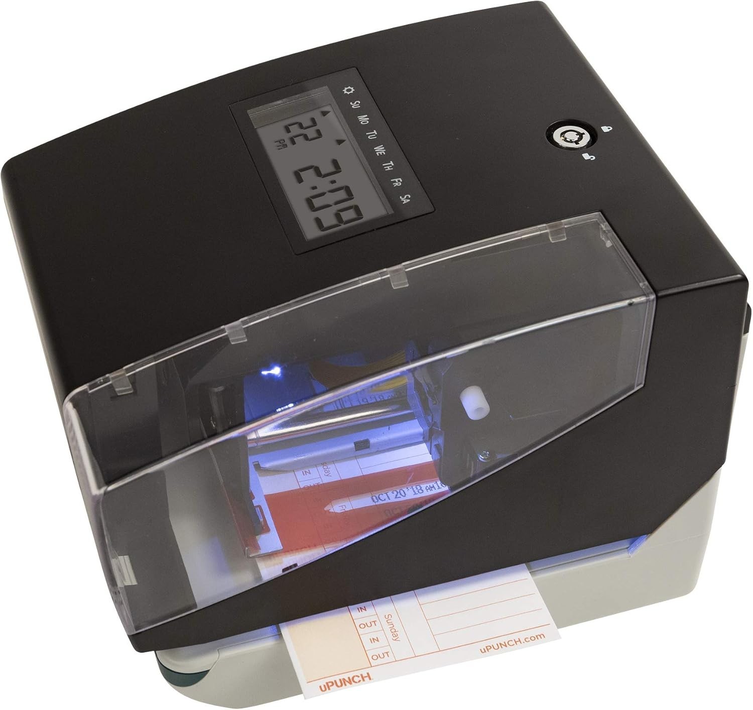 Accurate Digital Clock for Employee Attendance and Document Management