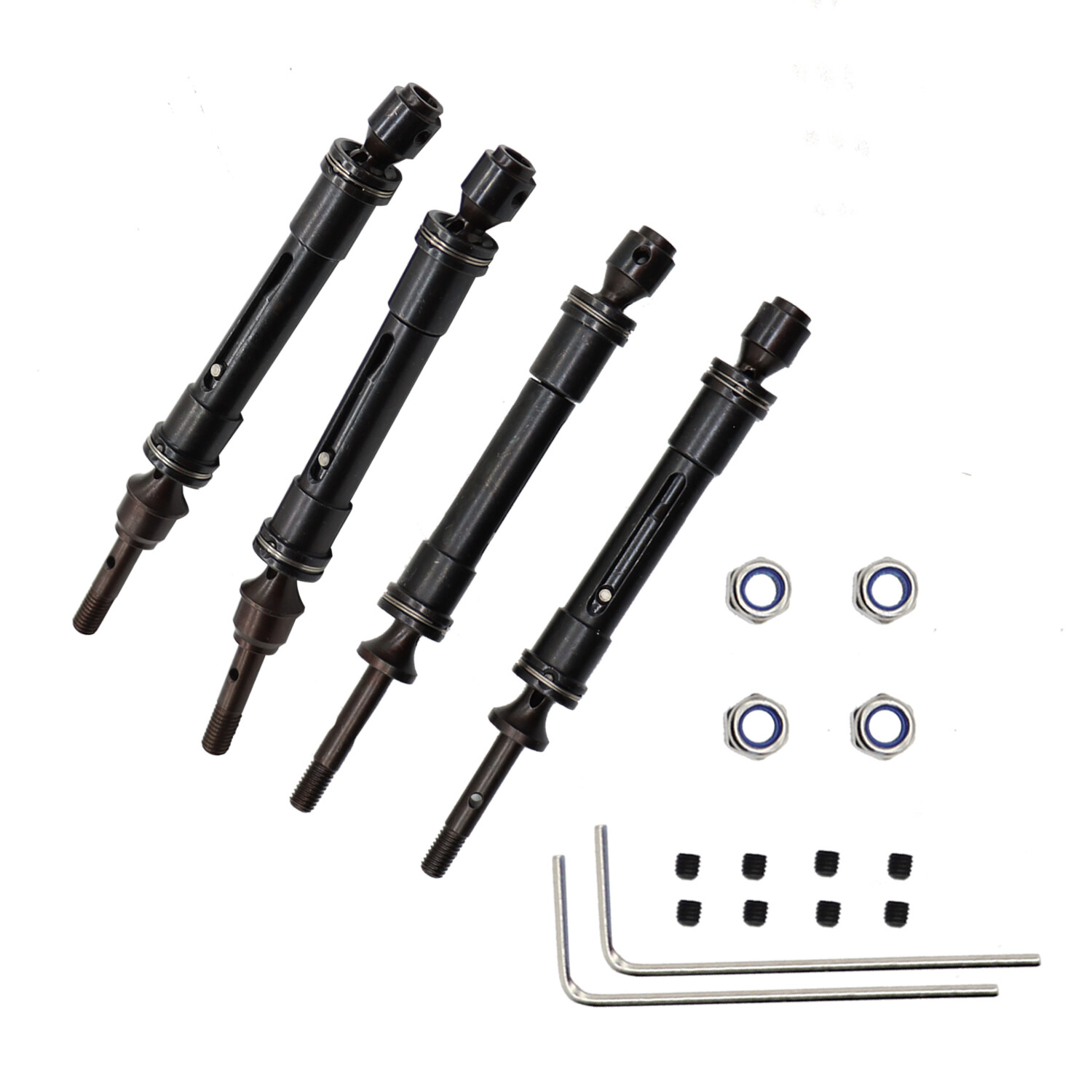 Front Rear Drive Shaft For 1/10 Traxxas Slash 4X4 Rustler VXL Stampede 4X4 VXL
