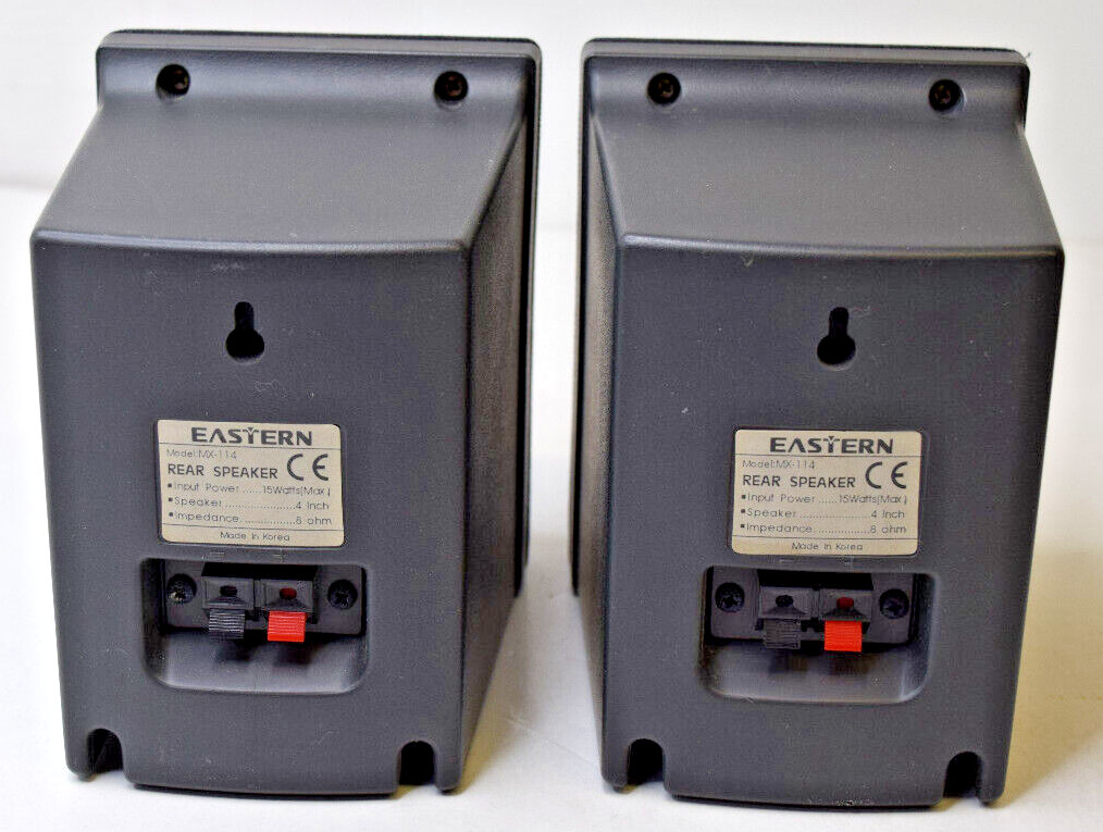 2 Eastern MX-114 Speakers Tested