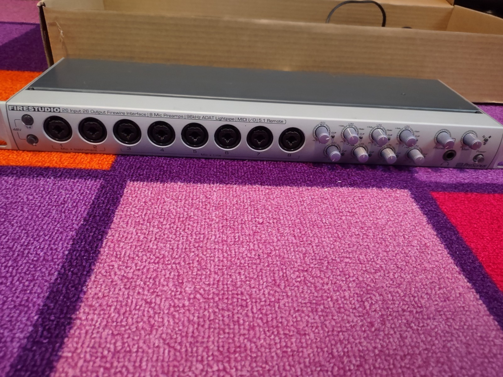 PreSonus Firestudio (Parts, Not working)