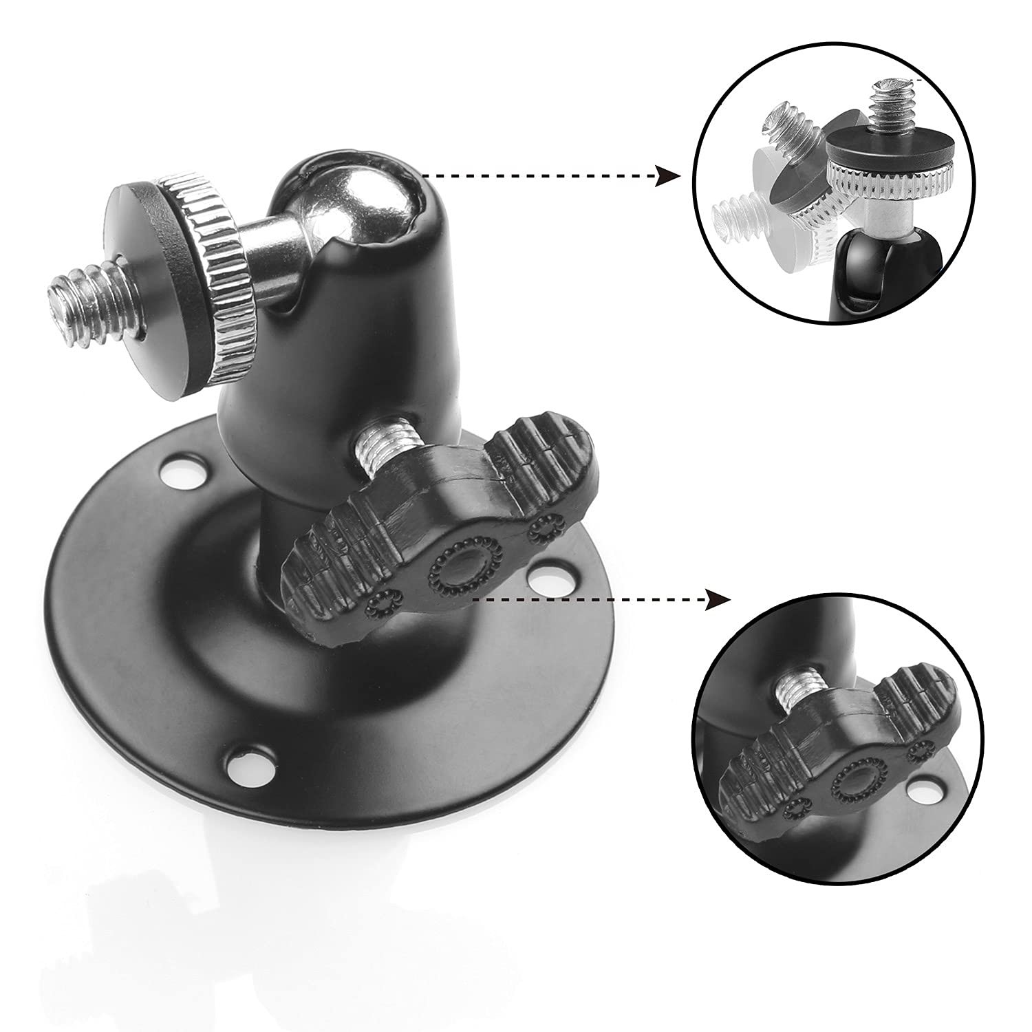 Camera Bracket Mount 3 Pcs Security Wall Mount for Oculus Sensor Arlo, Arlo P...