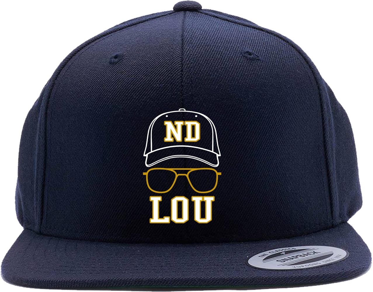 Lou Holtz ND RIP Notre Dame Legend Snapback Hat