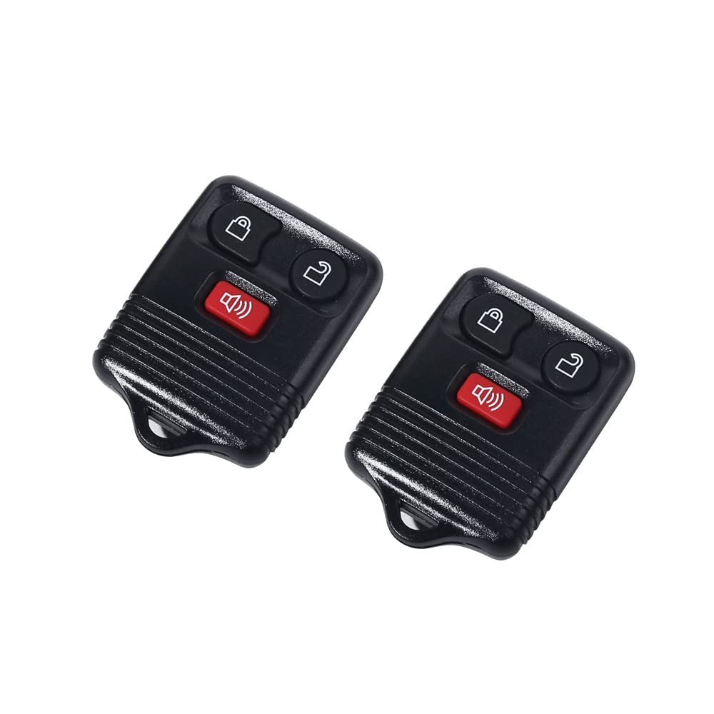 2 Replacement Keyless Entry Remote Control Key Fob Clicker Transmitter，fits F...