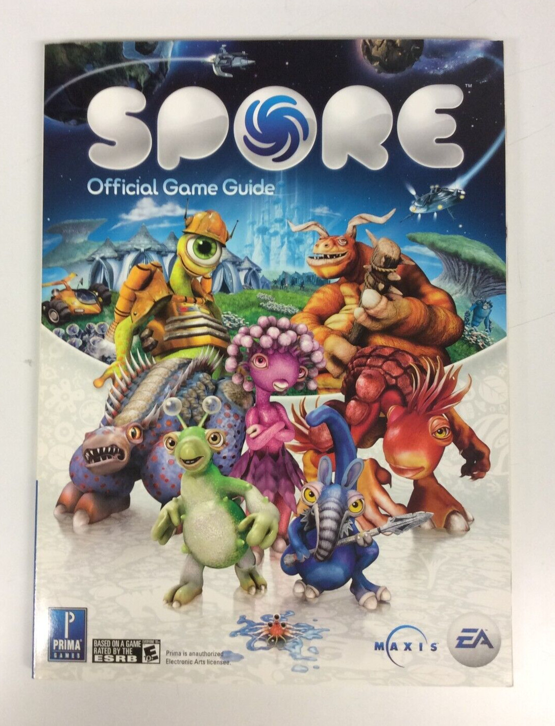 Spore Prima Official Strategy Guide Limited Edition Bundle PC Maxis EA