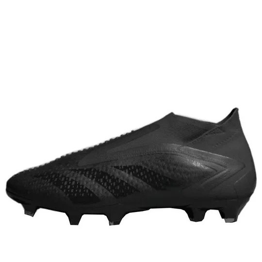 Size 5.5- Adidas Unissex Predator Accuracy+ Firm Ground Cleats, Black.