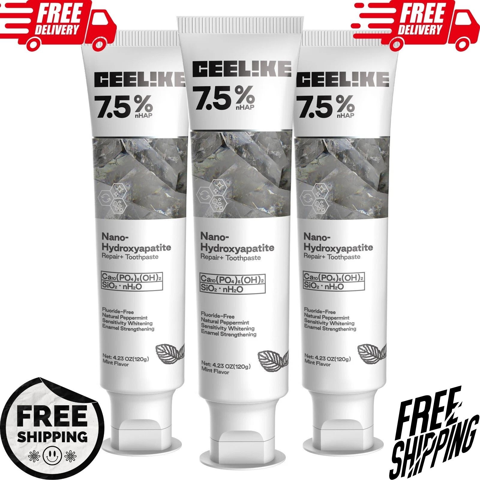 CEELIKE 7.5% Nano Hydroxyapatite Toothpaste