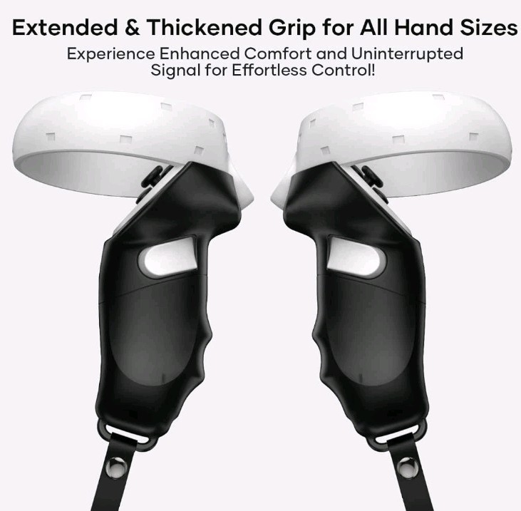 Magnetic ErgoGrip for Meta Quest 3