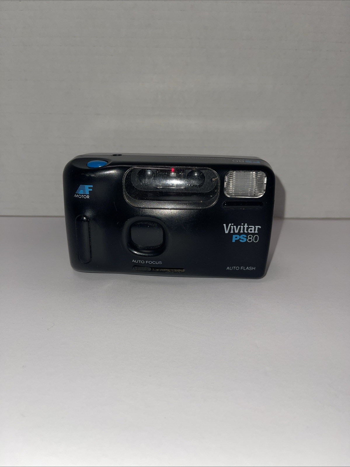 Vivitar PS80 35mm Point & Shoot Film Camera- AF Motor-  Auto Flash Tested