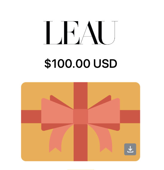 LEAU Clothing Gift Card