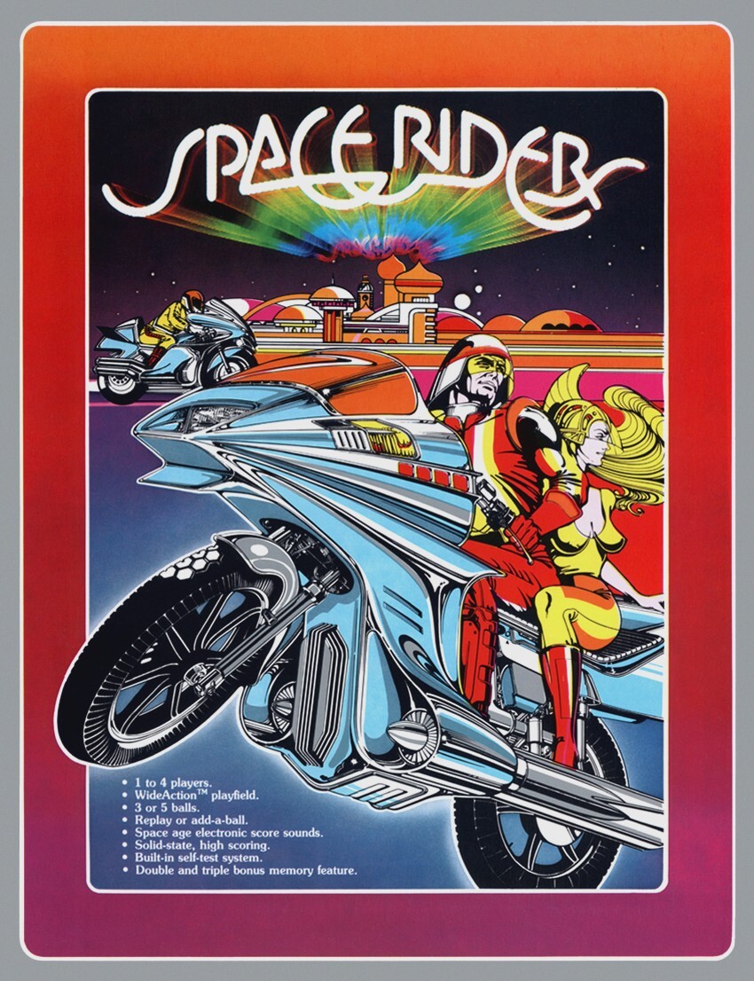 1978 Atari Space Riders Pinball Machine Rubber Ring Kit