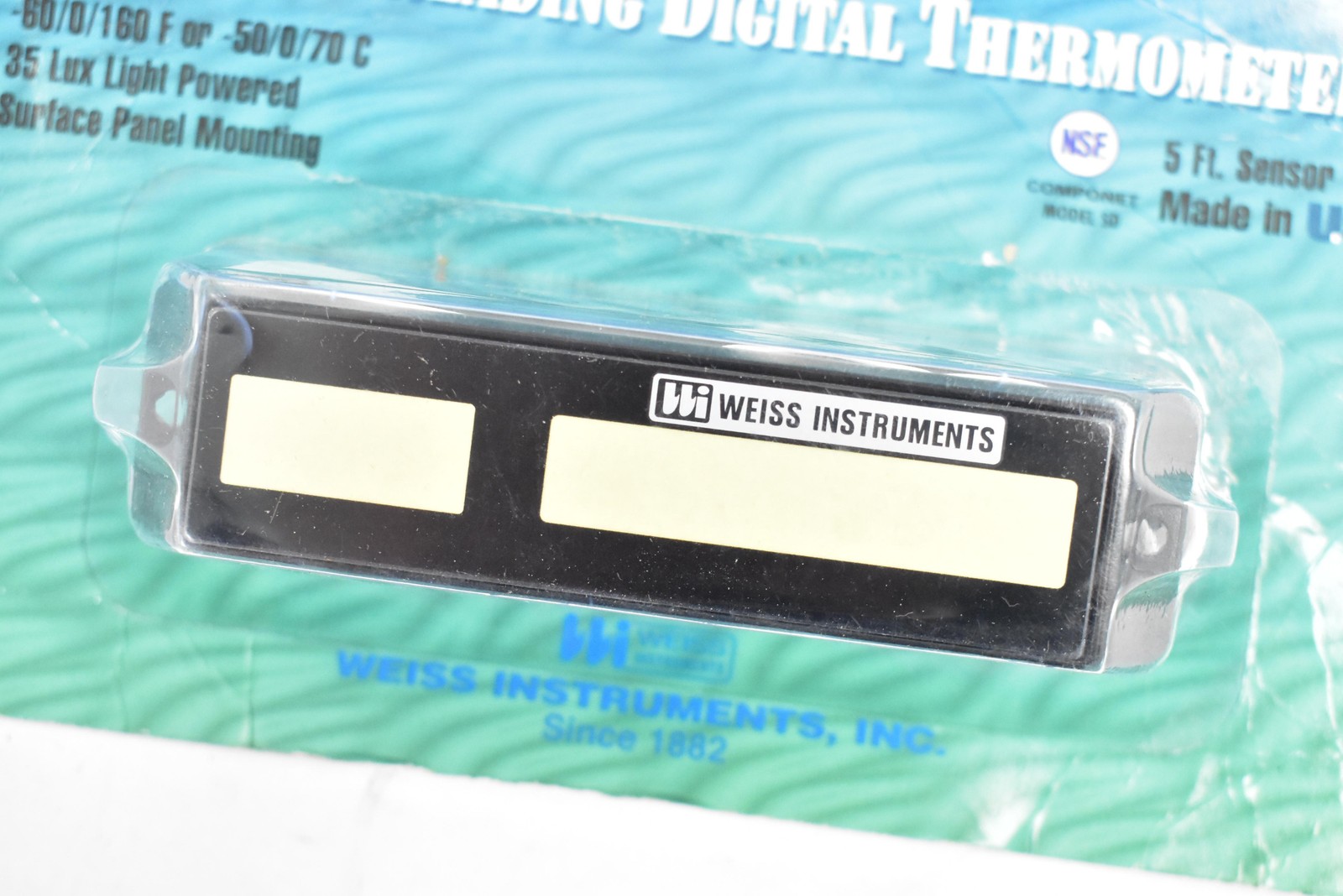 Weiss Instruments Remote Reading Digital Thermometer 25SD-160 -40/160F 5FT