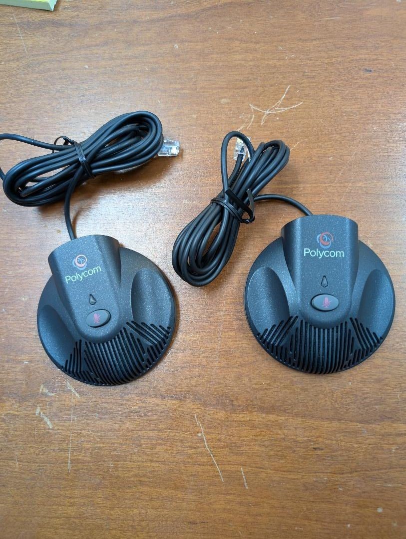 Polycom SoundStation 2W EX 2200-07840-001 Expansion Microphones