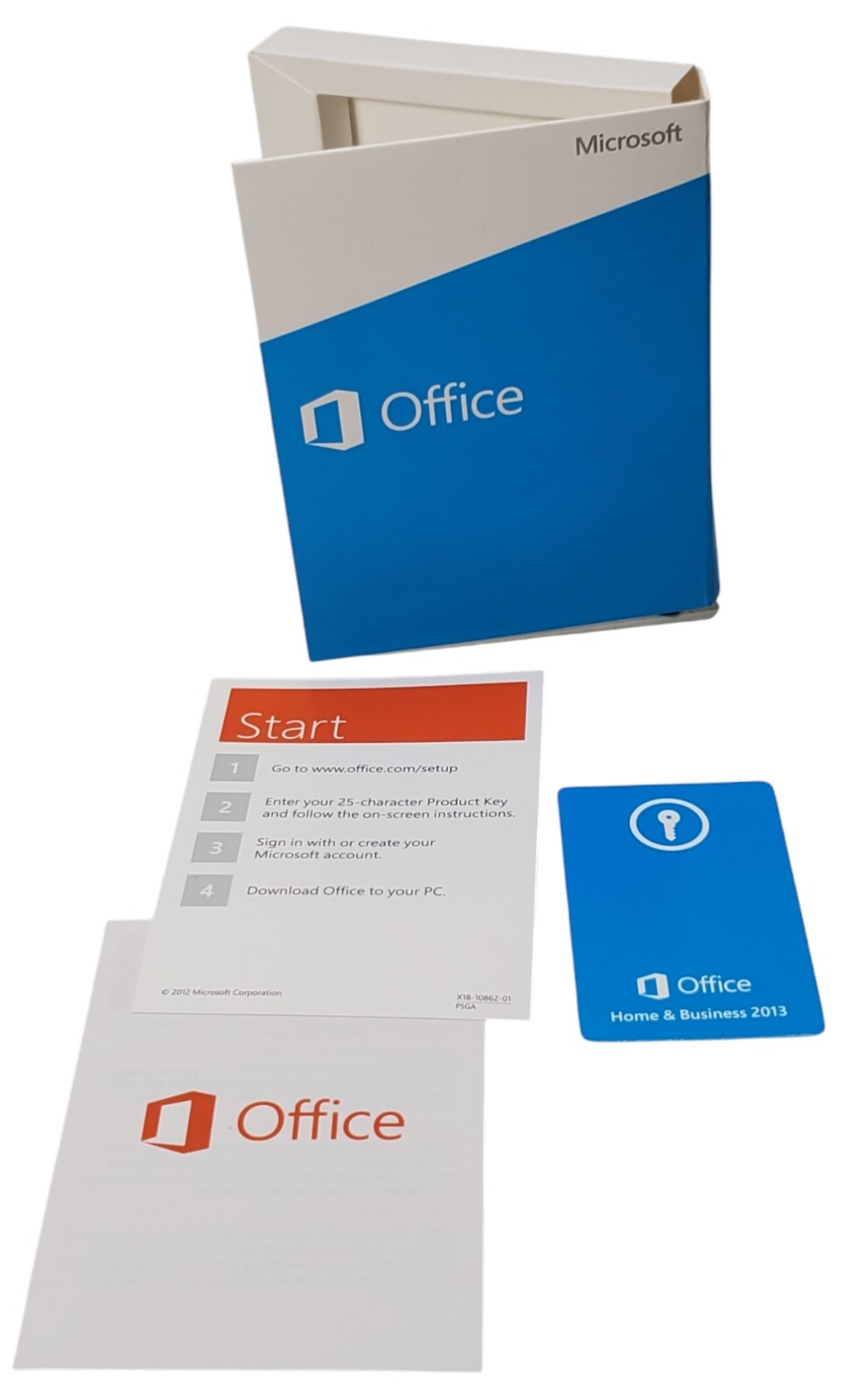 Microsoft Office 2013 Home and Business Product Key Card Full Retail English=NEW
