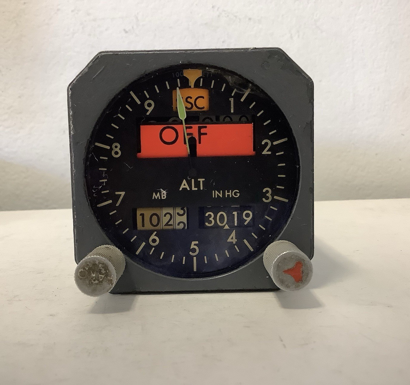 Sperry Rand 2594620-902 Barometric Altitude Indicator 1000 to +50,000