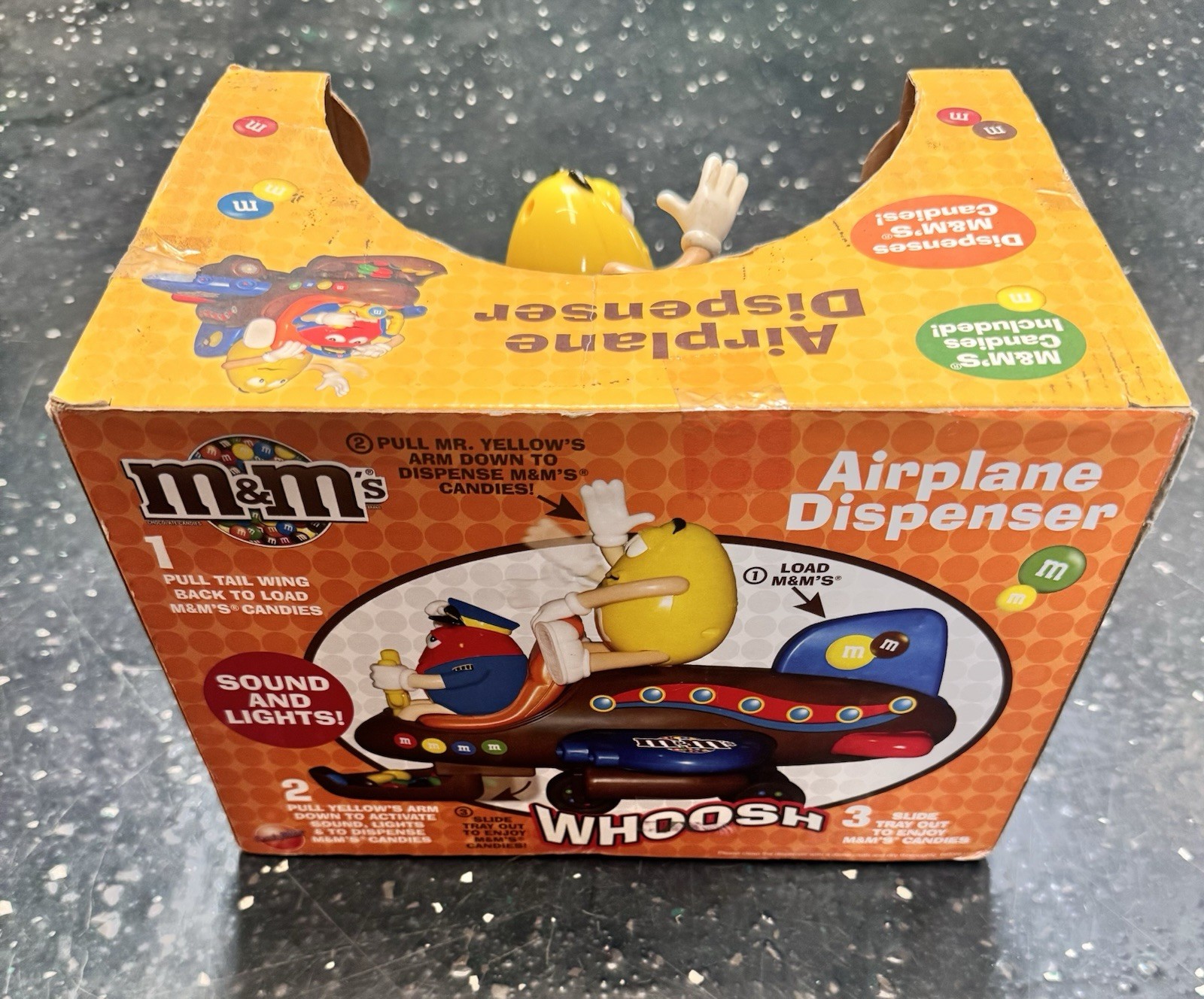 M&Ms Airplane DIspenser