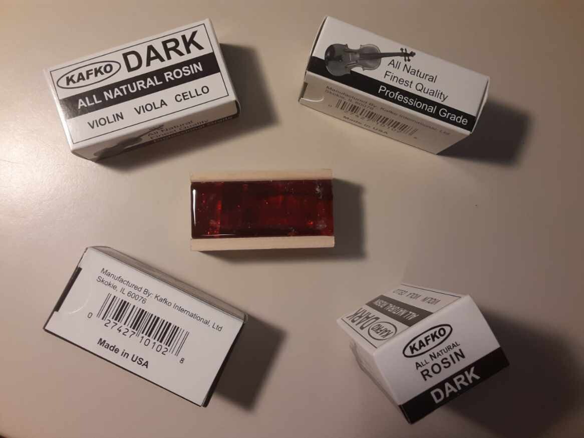 Kafko DARK All Natural Rosin Violin/Viola/Cello
