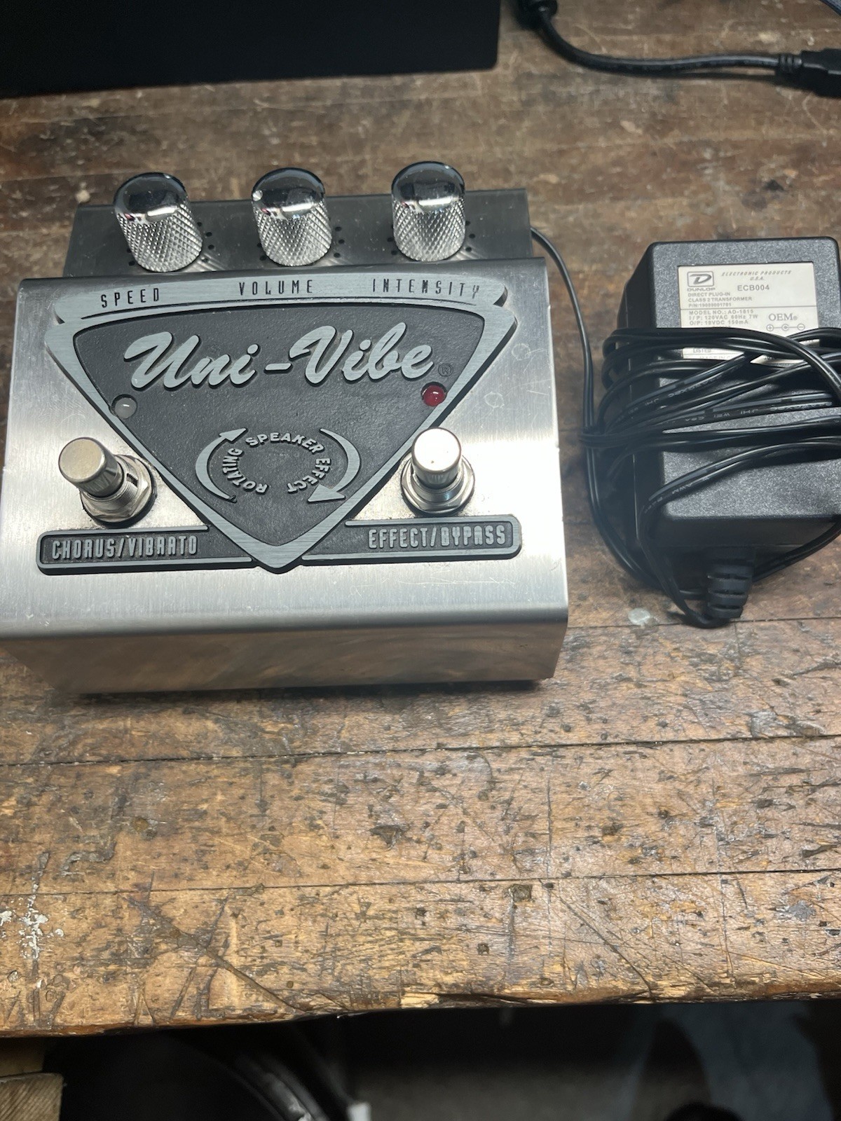 Used Dunlop UV-1 Uni-Vibe Chorus/Vibrato Electric Guitar Effects Pedal