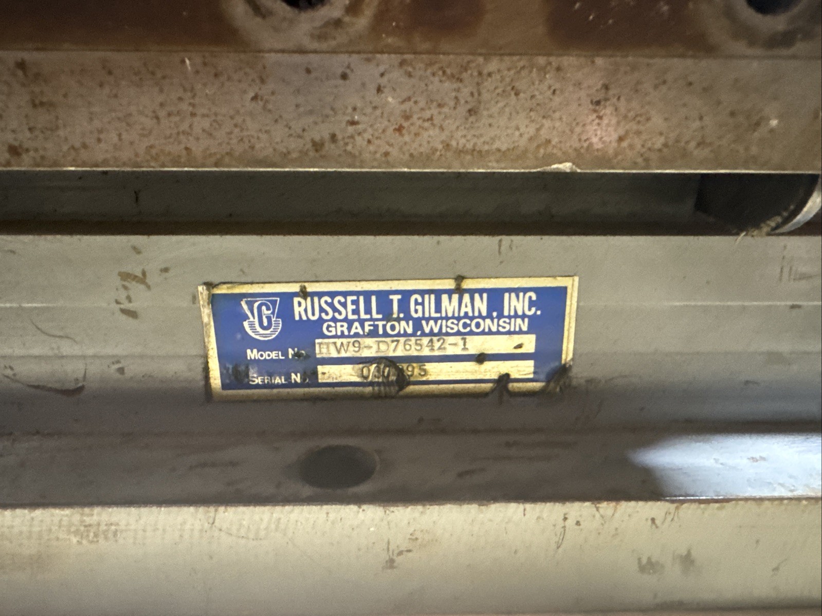 Russell T Gilman Linear Slide Table Heavy Duty CNC Machine Stage