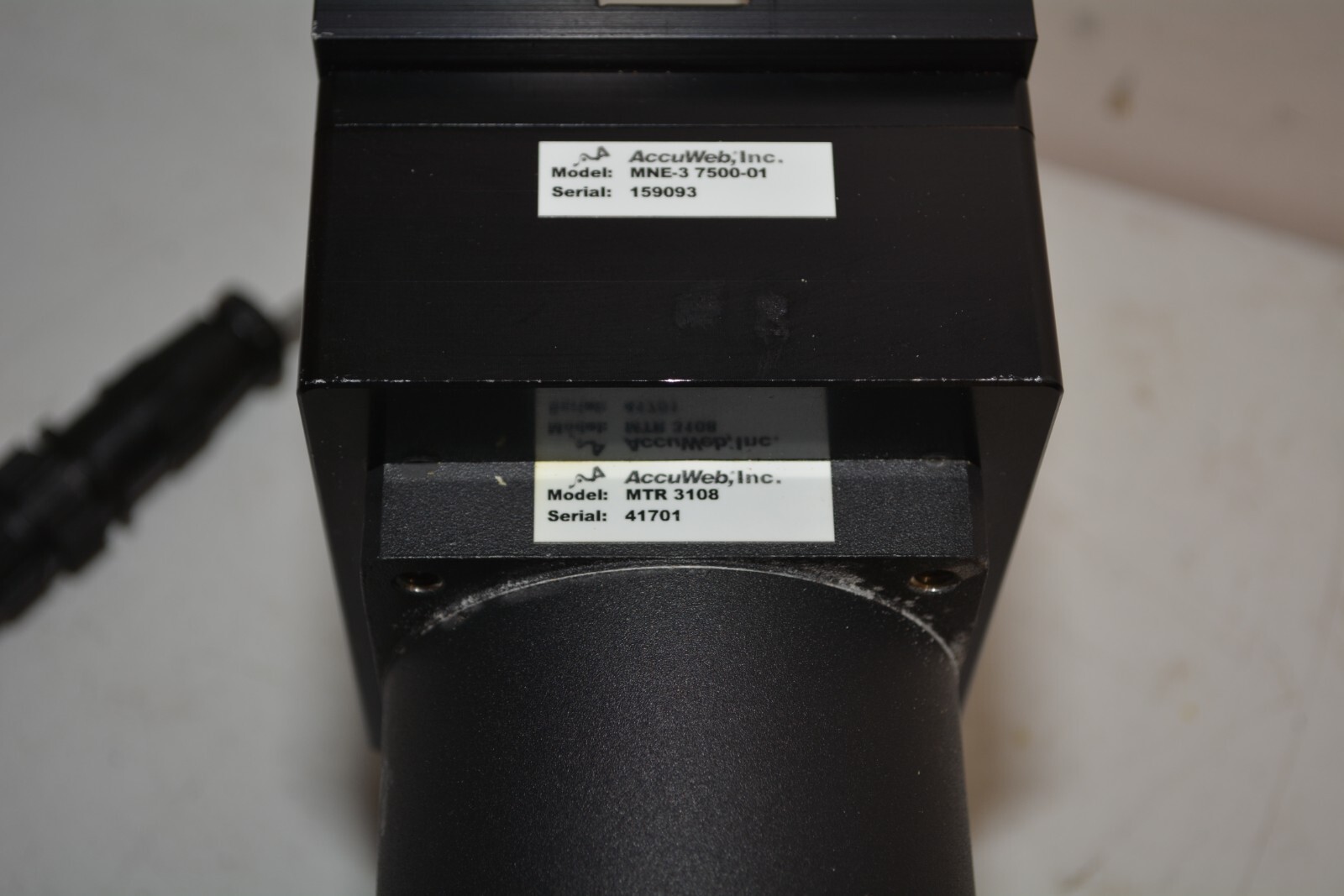 ^ AccuWeb Web Edge Guide Linear Actuator MNE-3 7500 / MTR 3108 #W5368