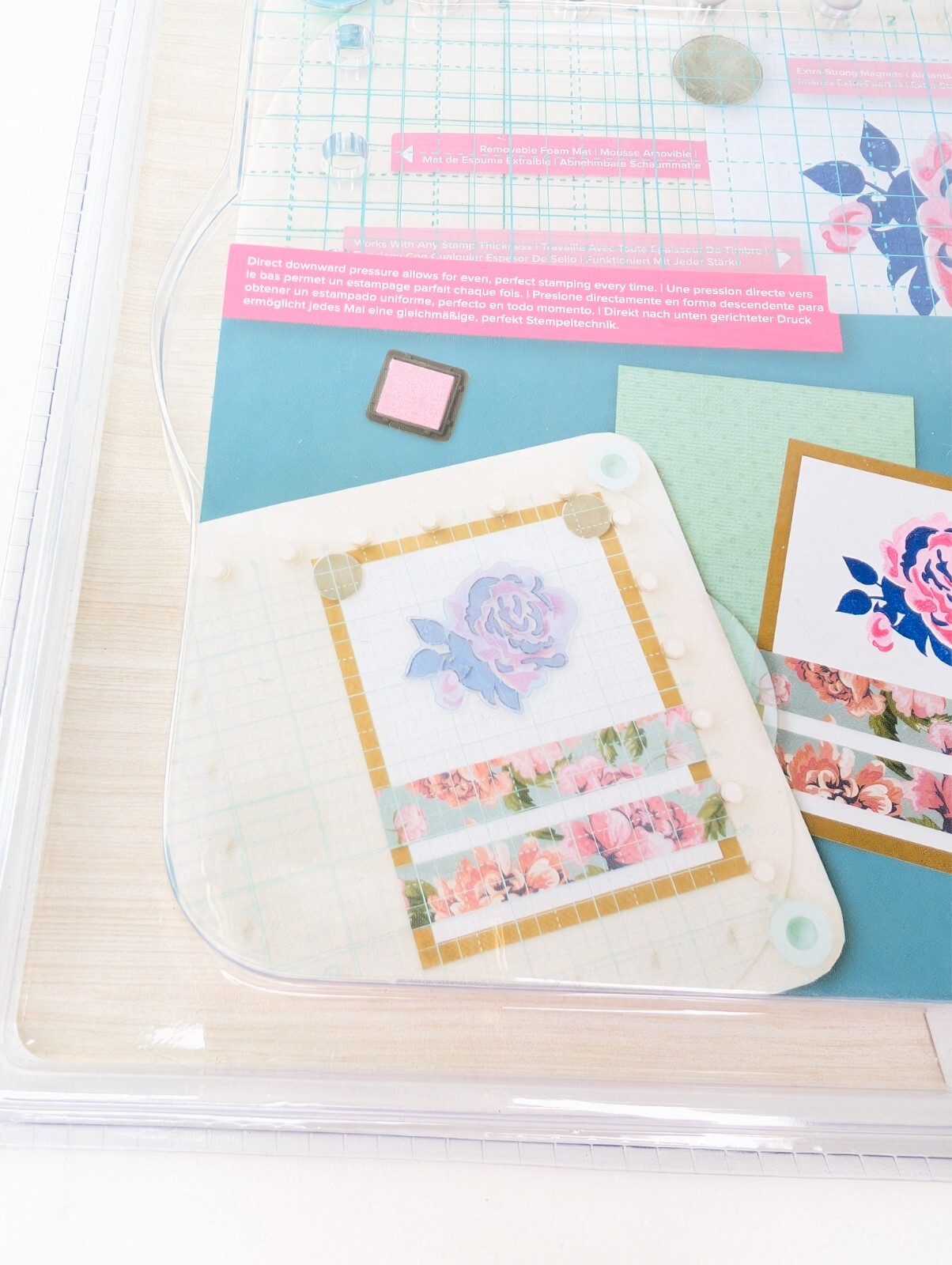 NEW We R Memory Keepers Precision Press Advanced Crafter's Essentials Stamping