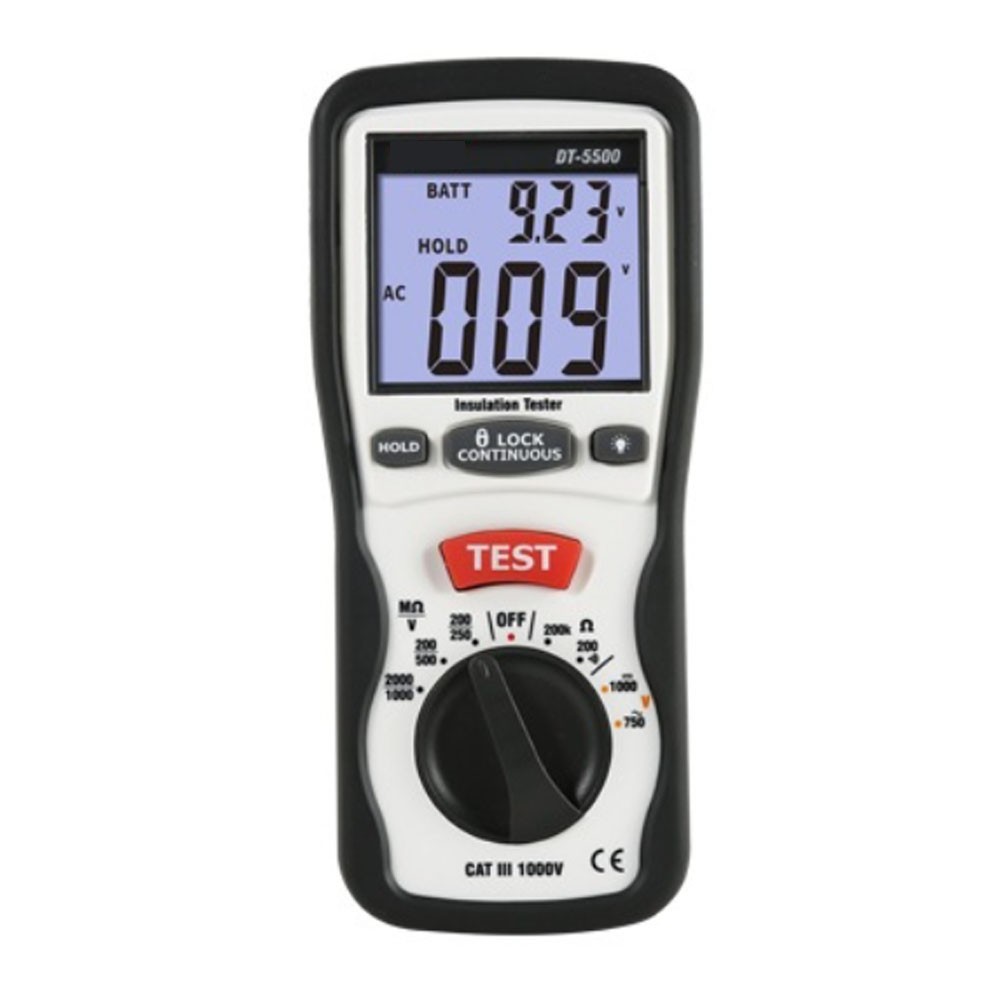 Digital Insulation Resistance Tester High Precision Megger Multimeter