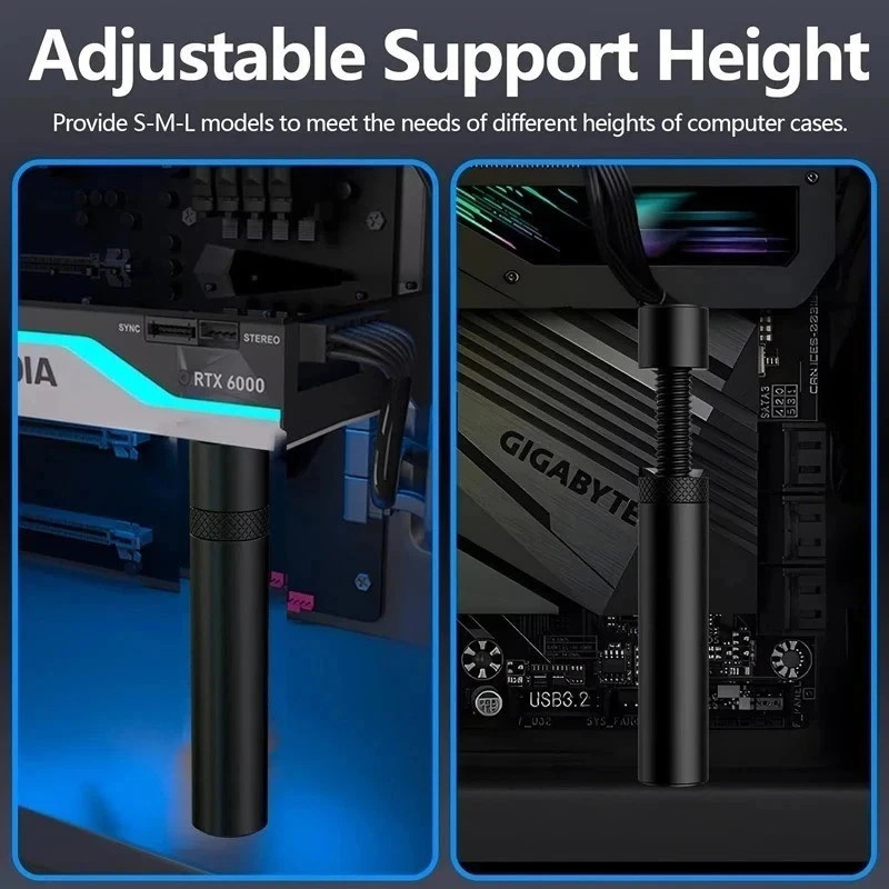 Graphics Card GPU Support Bracket: GPU Sag Bracket Video Card Stand GPU Holder G