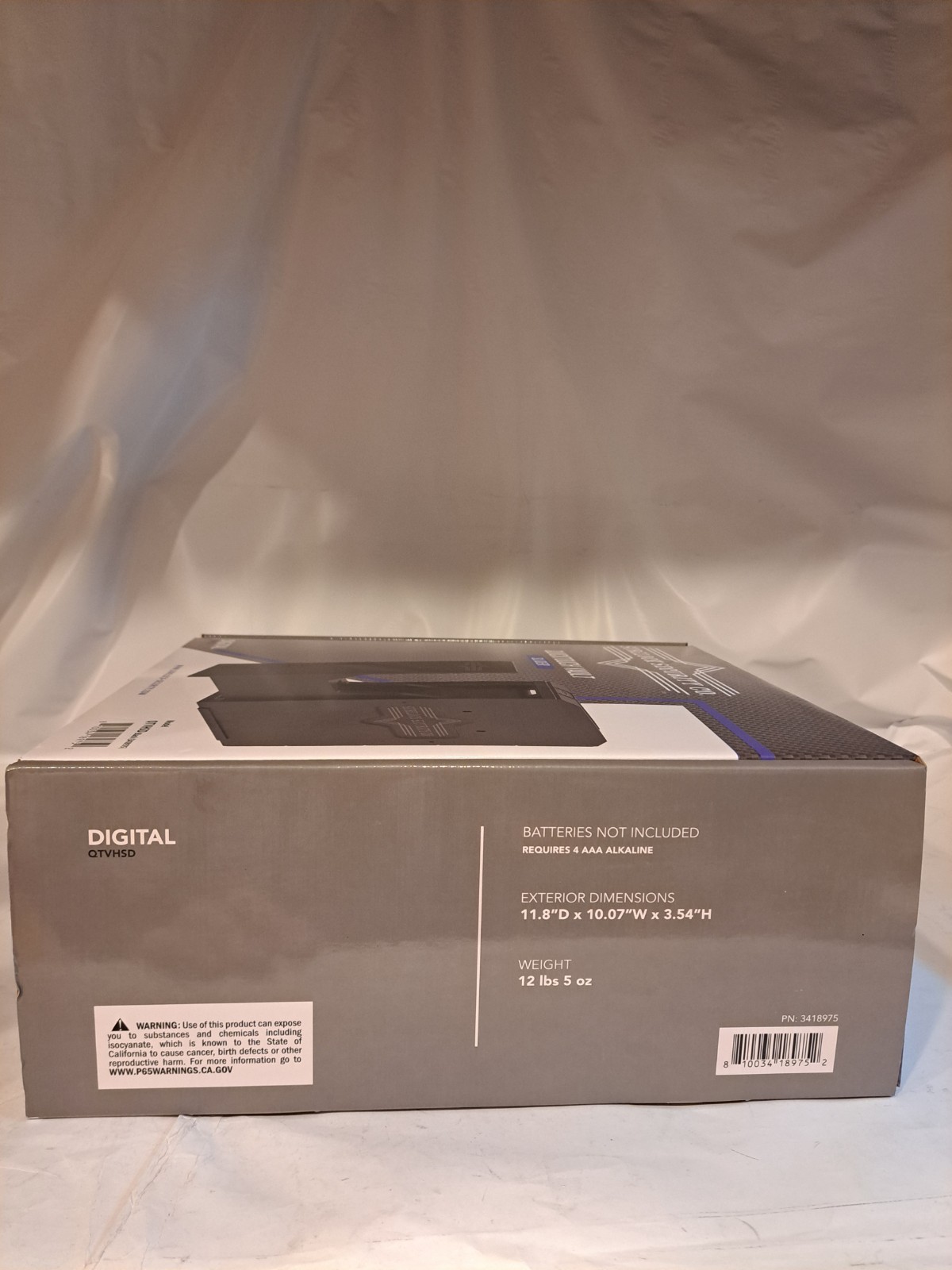 Surelock Security Co. Quicktouch Vault Slider QTVHSD Digital Black