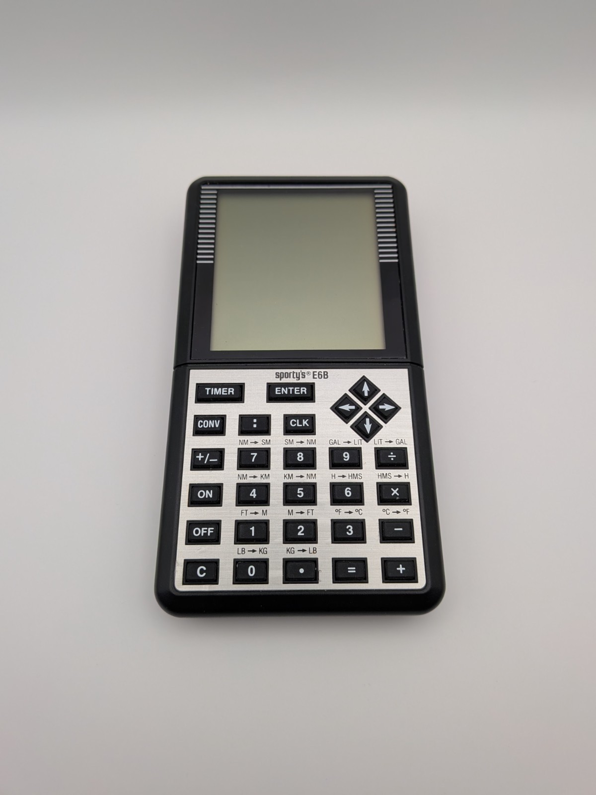 Sporty's E6B Electronic Flight Computer w/ Case & Manual - Untested/Parts