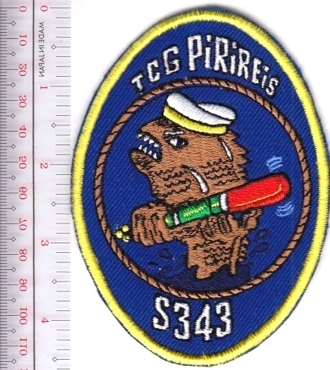 Turkey Turkish Navy Submarine  Piriries US Navy Attack Sub USS Gudgeon NO TARIFF