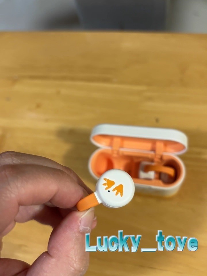 Anime Official Digimon Agumon Clip on Wireless Bluetooth Earphone Gift Box