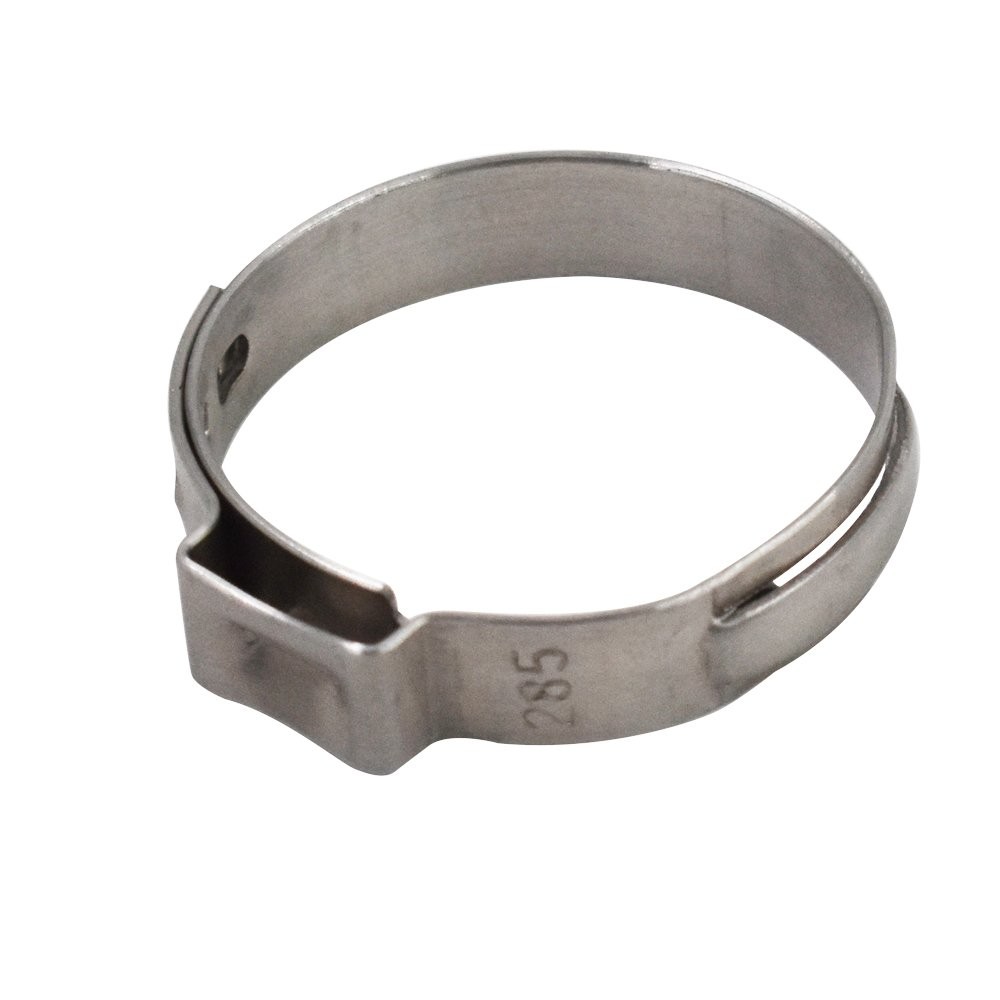 1" Stainless Steel Clamp Cinch Ring Crimp Pinch Fitting Tubing NEW 100 Pcs
