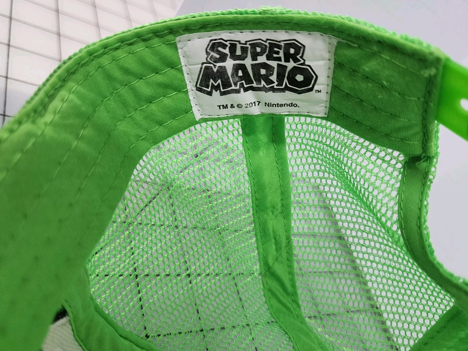 Hat cap Youth Mario Brothers Yoshi green
