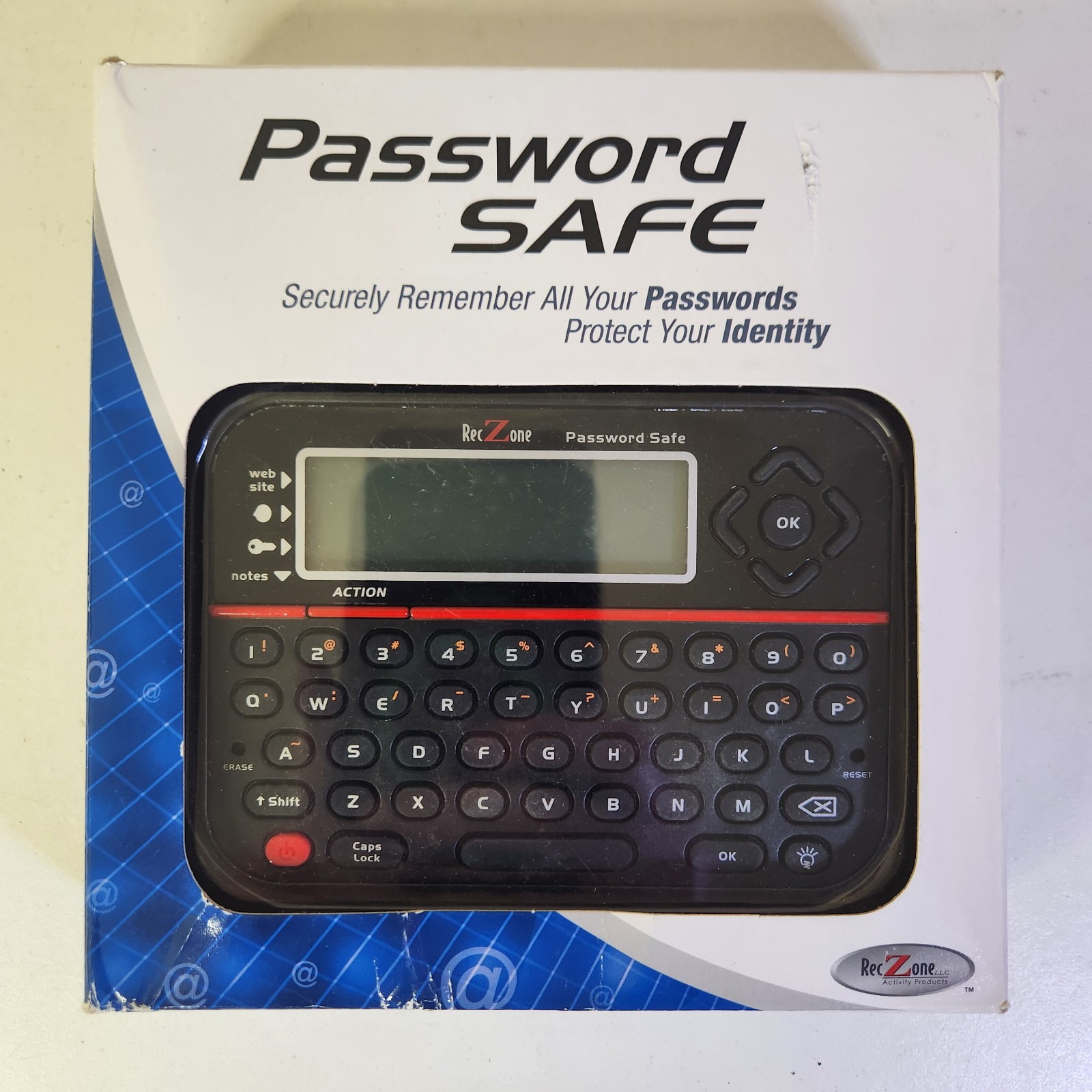 New Open Box Password Keeper Safe Vault Password Organizer Password Logbook 595