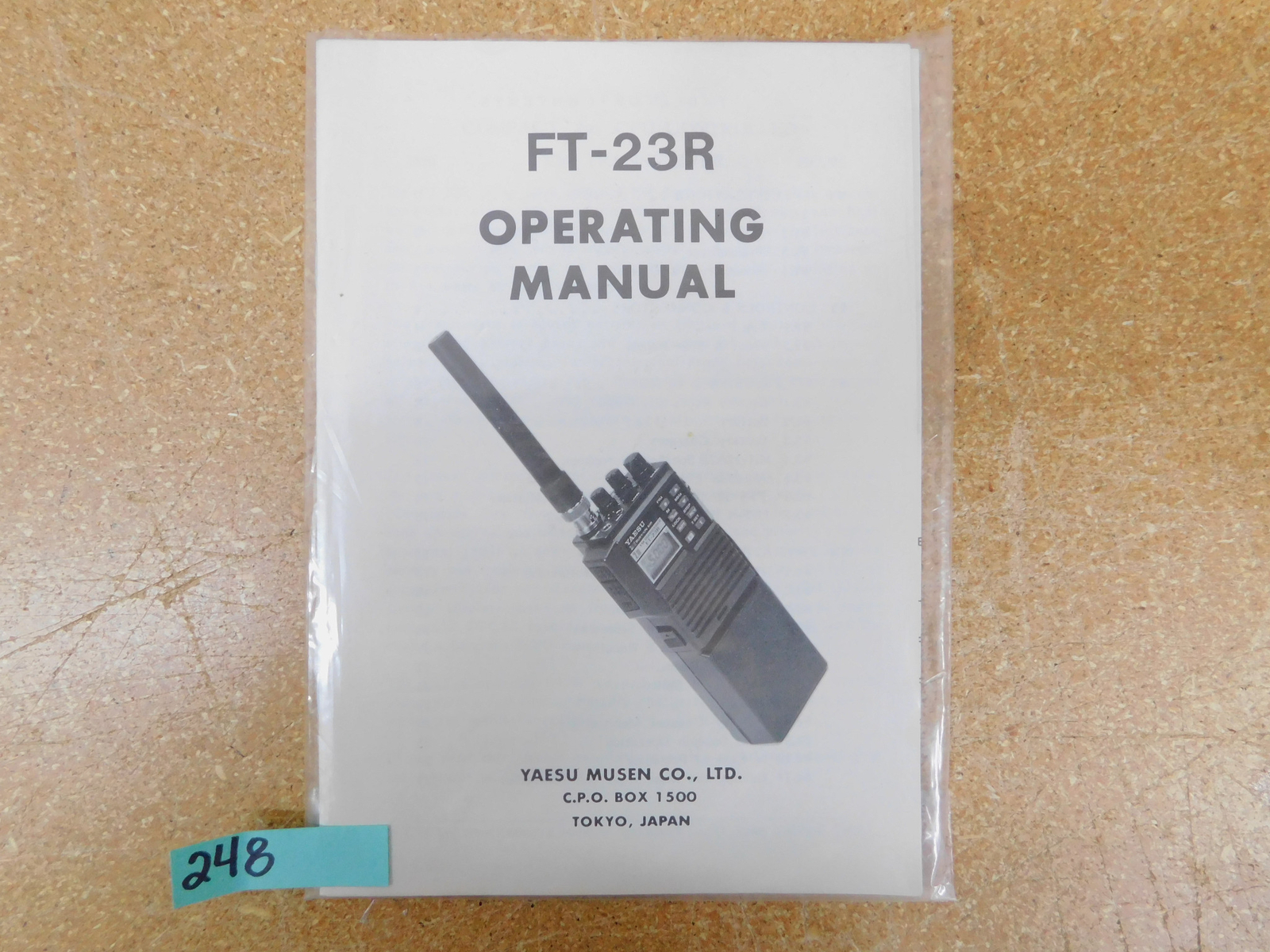 Yaesu FT-23R Ham Radio Transceiver Operating Manual  (original)